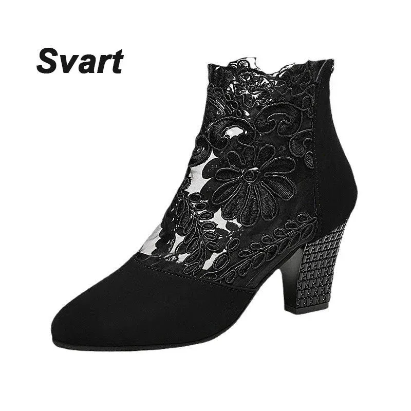 ⏳ Last Chance 49% OFF! Women's Lace High Heels Sandals