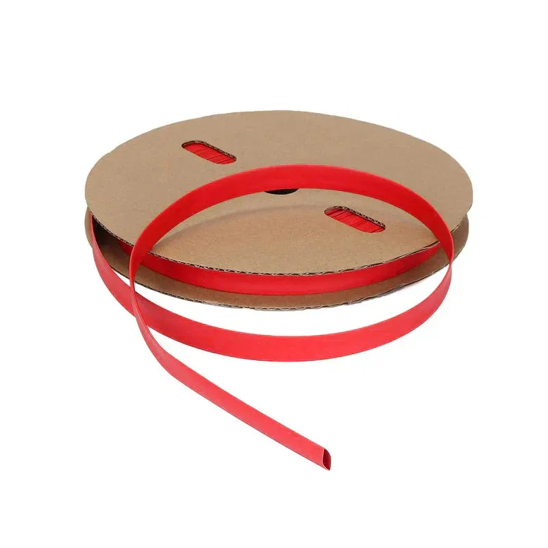 2:1 - Single Wall Polyolefin - Heat Shrink Tubing - Red