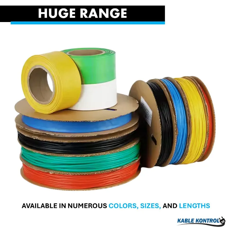 2:1 - Single Wall Polyolefin - Heat Shrink Tubing - Yellow / Green