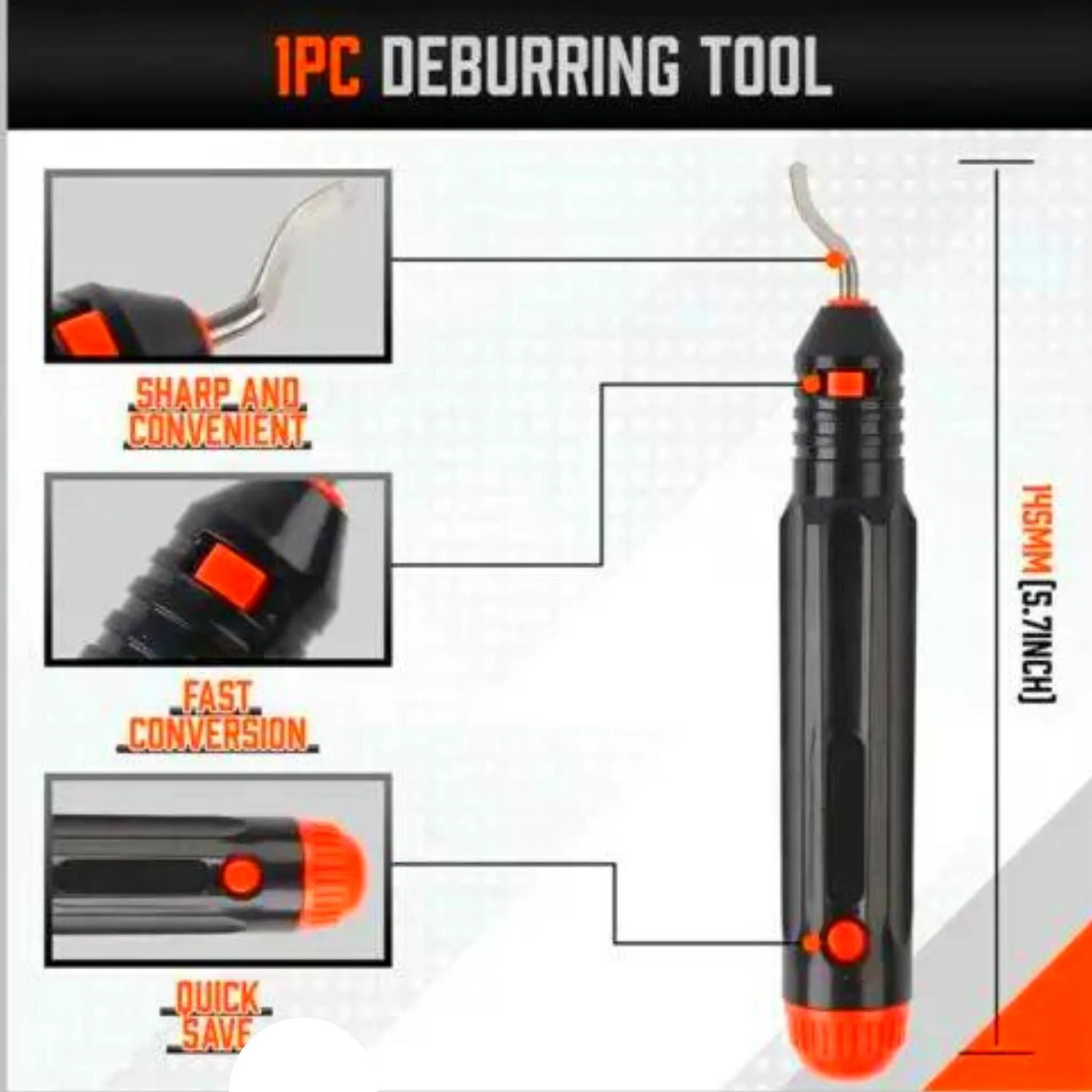 3 Piece Tube Pipe Cutter Set | Heavy Duty Copper Pipe PVC Thin Steel Cut with Deburring Tool