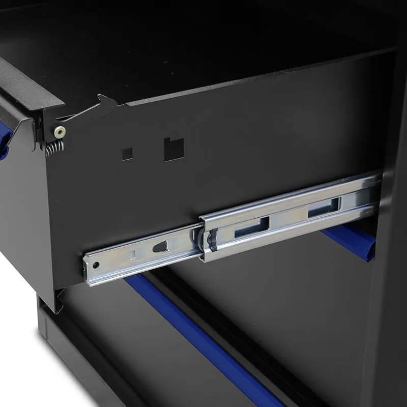 4-Drawer Base Cabinet with Stainless Steel Worktop