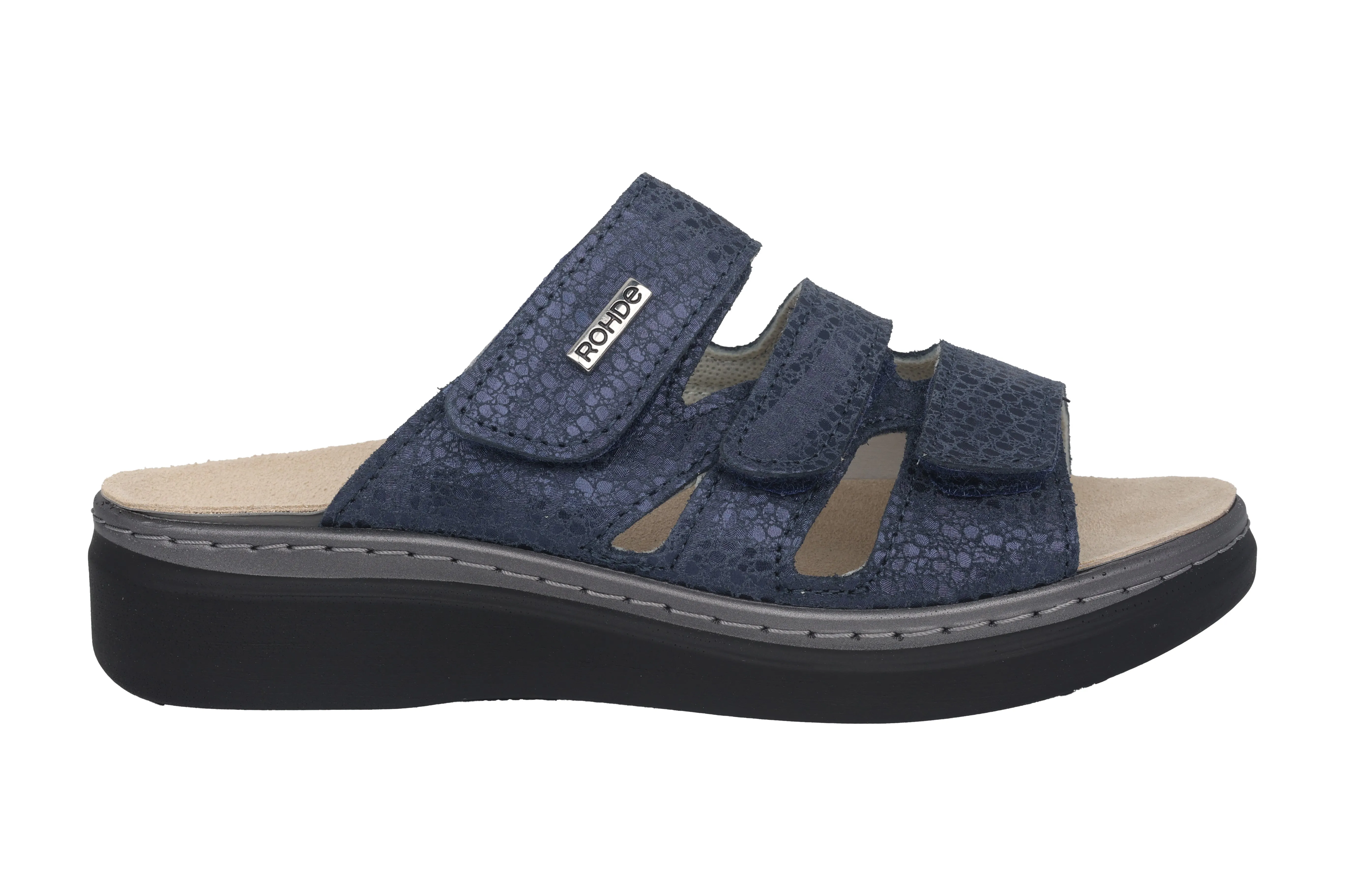'Abano' women's sandal - blue