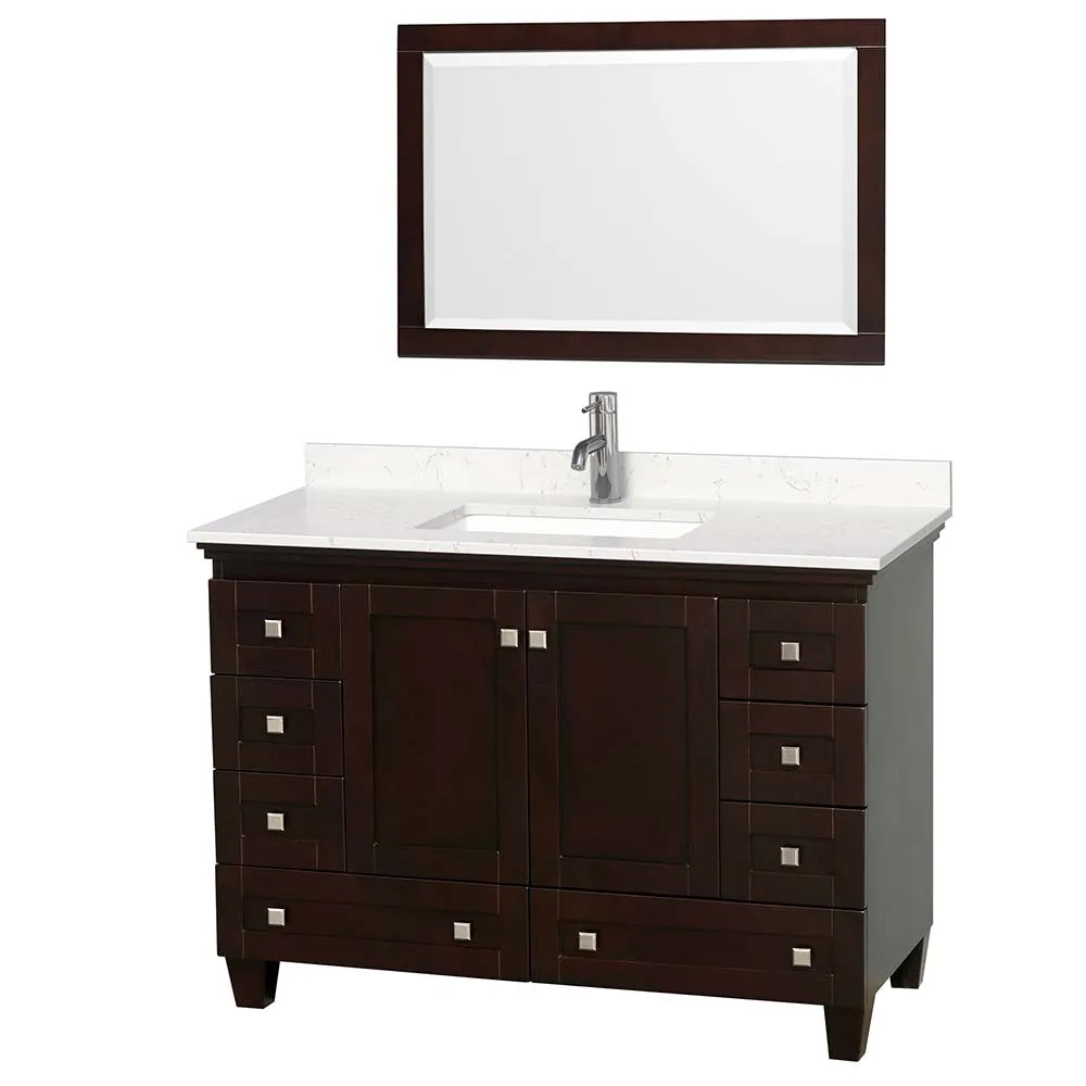 Acclaim 48 Inch Single Bathroom Vanity in Espresso