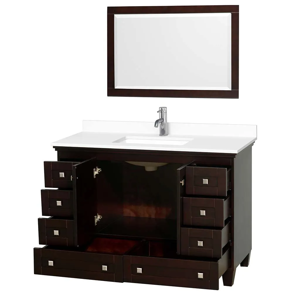 Acclaim 48 Inch Single Bathroom Vanity in Espresso