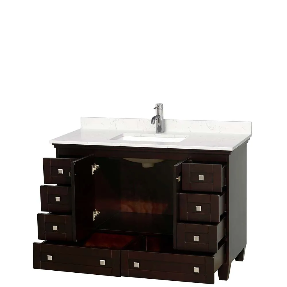 Acclaim 48 Inch Single Bathroom Vanity in Espresso