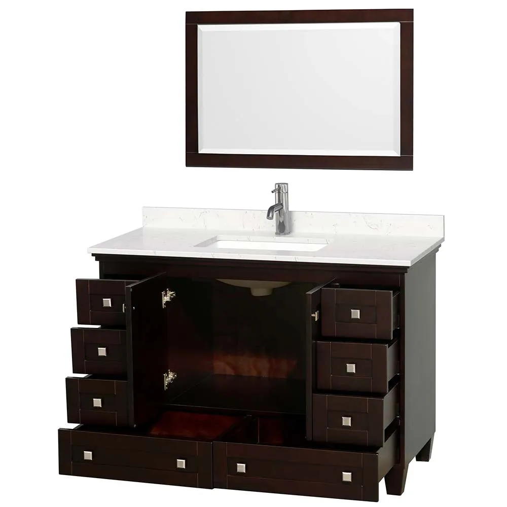 Acclaim 48 Inch Single Bathroom Vanity in Espresso
