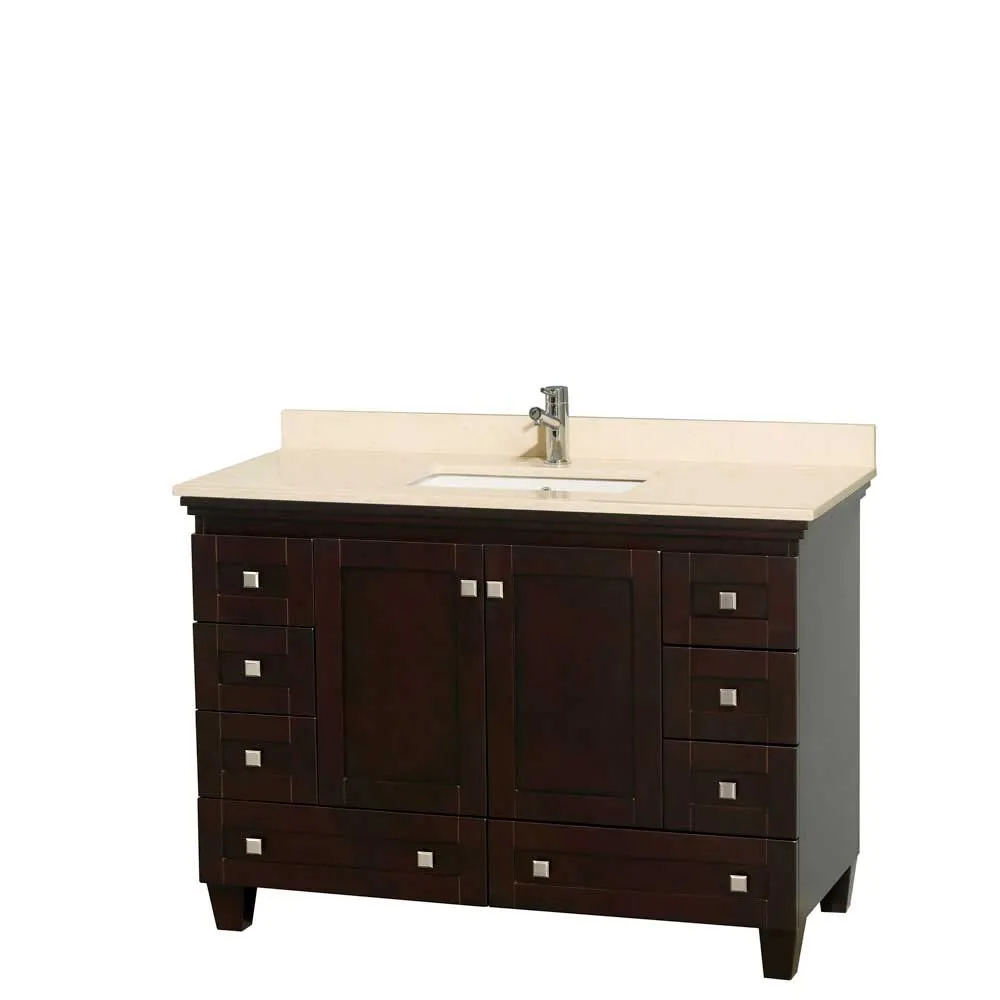 Acclaim 48 Inch Single Bathroom Vanity in Espresso