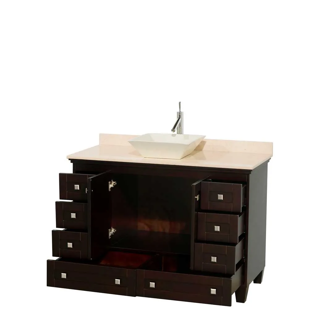 Acclaim 48 Inch Single Bathroom Vanity in Espresso