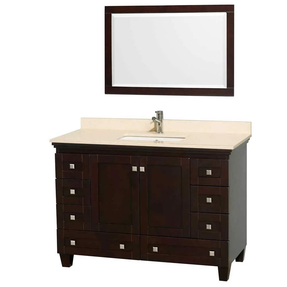 Acclaim 48 Inch Single Bathroom Vanity in Espresso