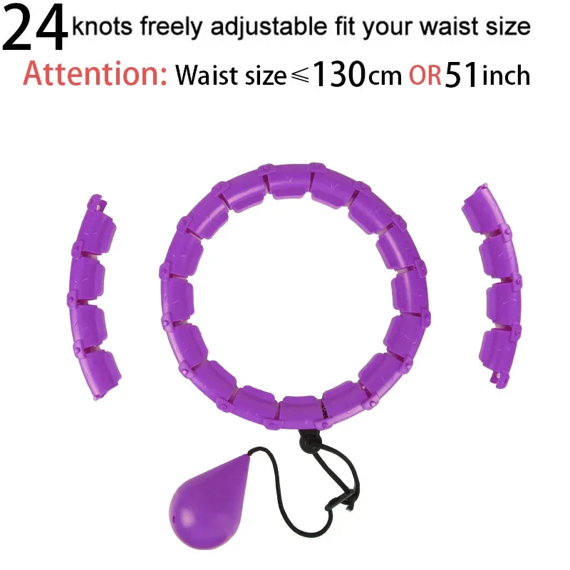 Adjustable Sport Hoops Waist Exercise Massage