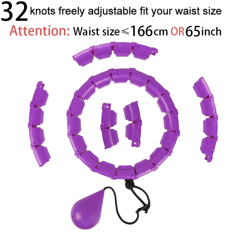 Adjustable Sport Hoops Waist Exercise Massage