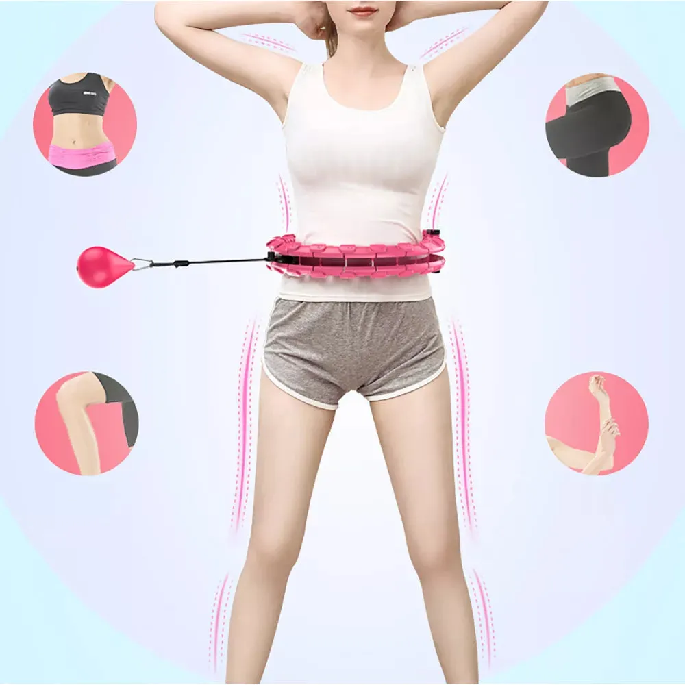 Adjustable Sport Hoops Waist Exercise Massage