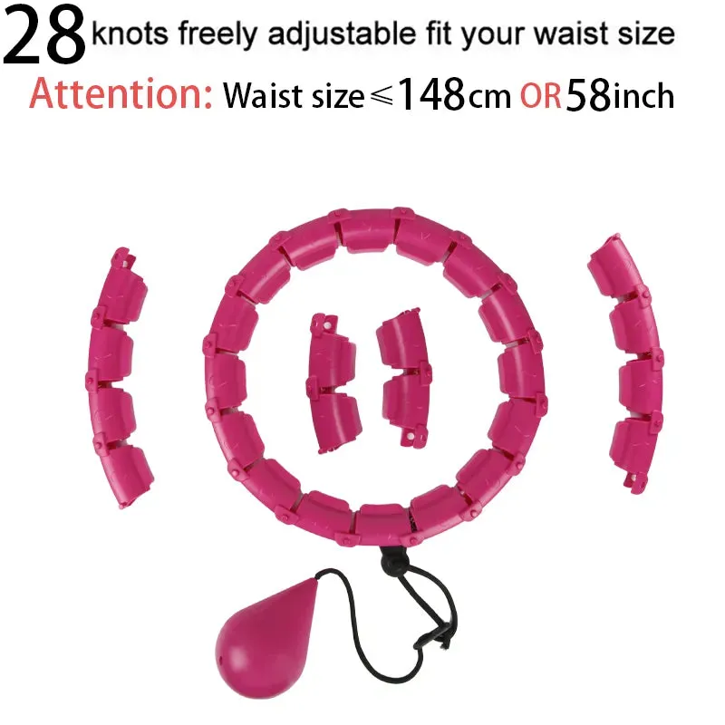 Adjustable Sport Hoops Waist Exercise Massage