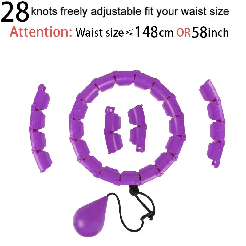 Adjustable Sport Hoops Waist Exercise Massage