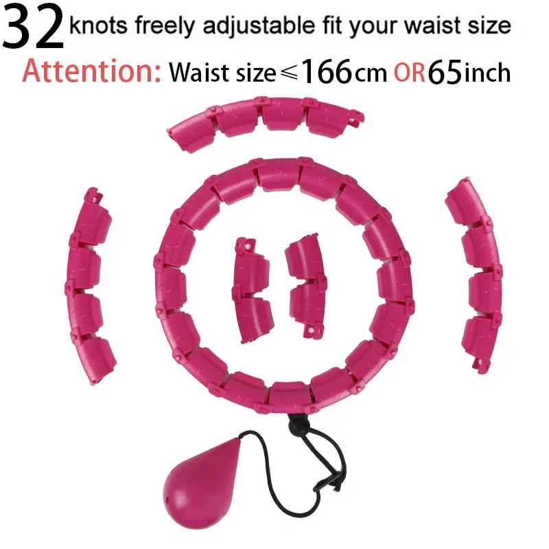 Adjustable Sport Hoops Waist Exercise Massage