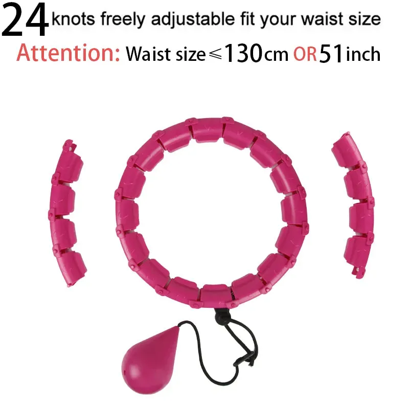 Adjustable Sport Hoops Waist Exercise Massage