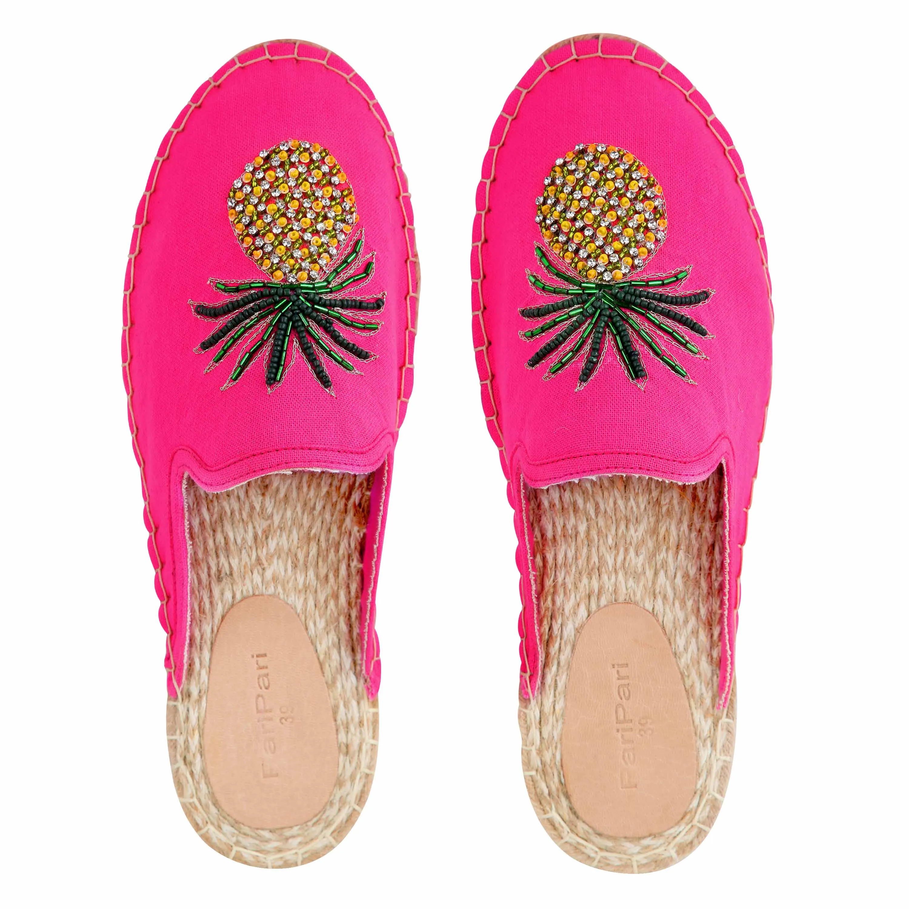 Ananas Espadrilles Haut Women Fancy Platform