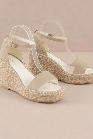 Ankle Strap Esparille Wedge