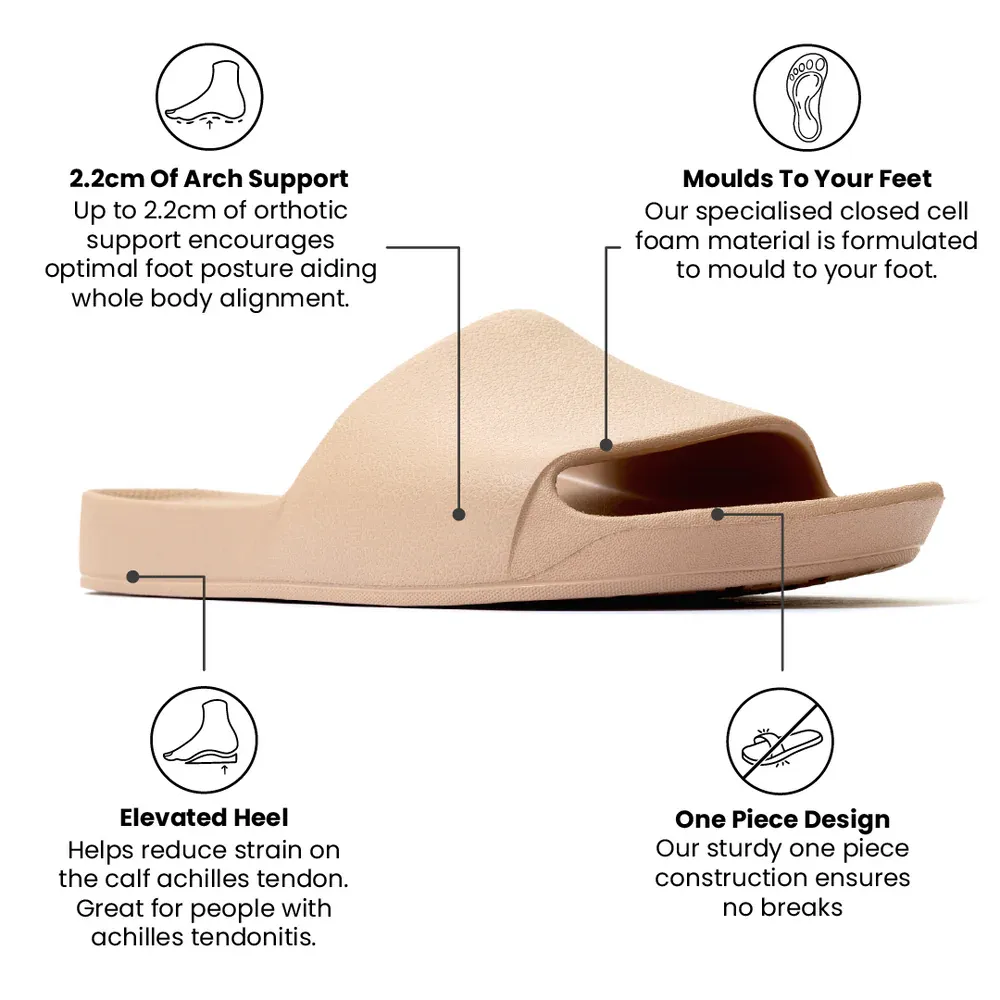 Arch Support Slides - Tan