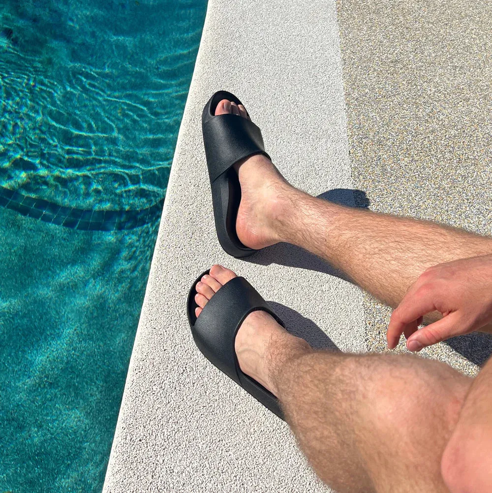 Archies Arch Support Slides- Black