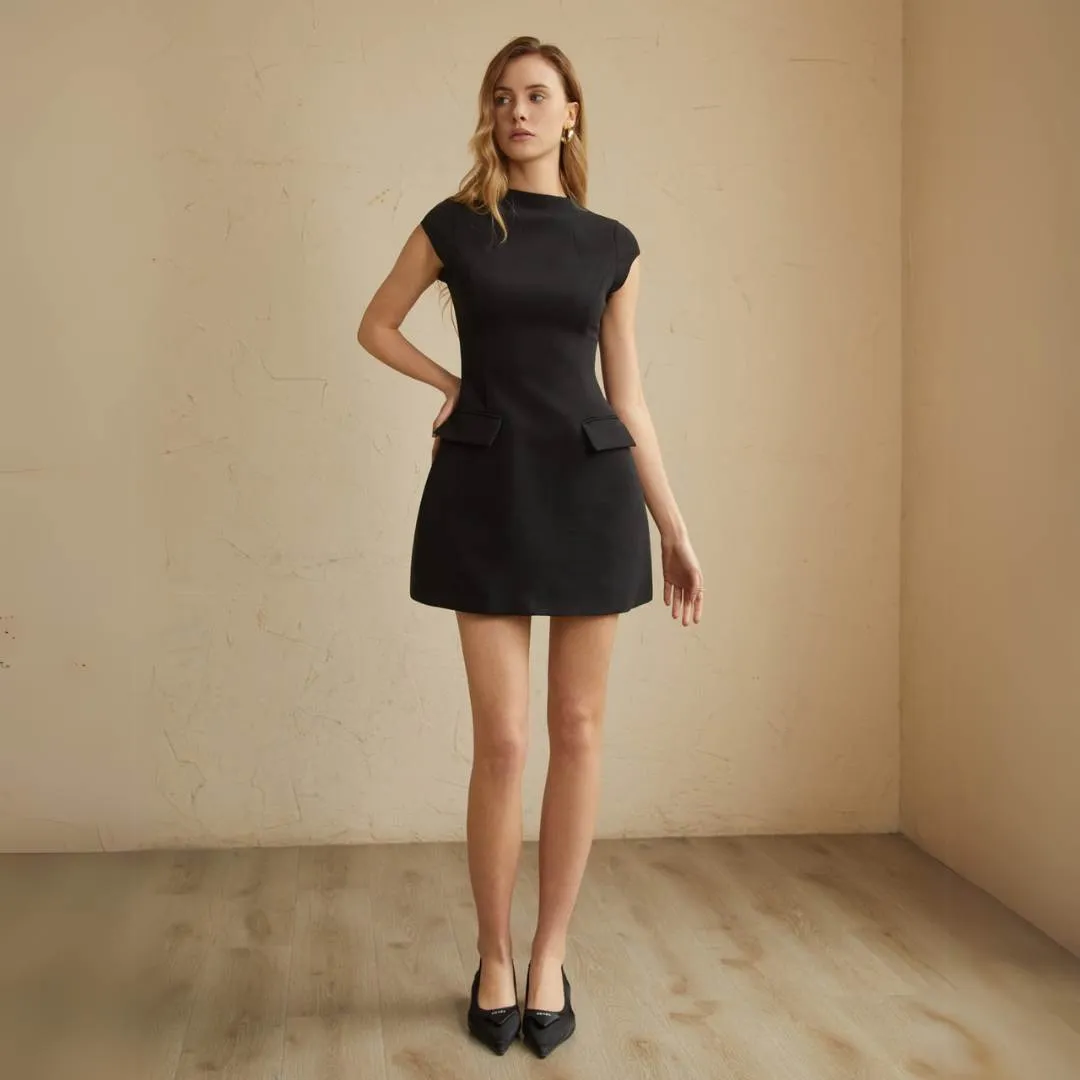 Ava™ | Sophisticated A-Line Mini Dress