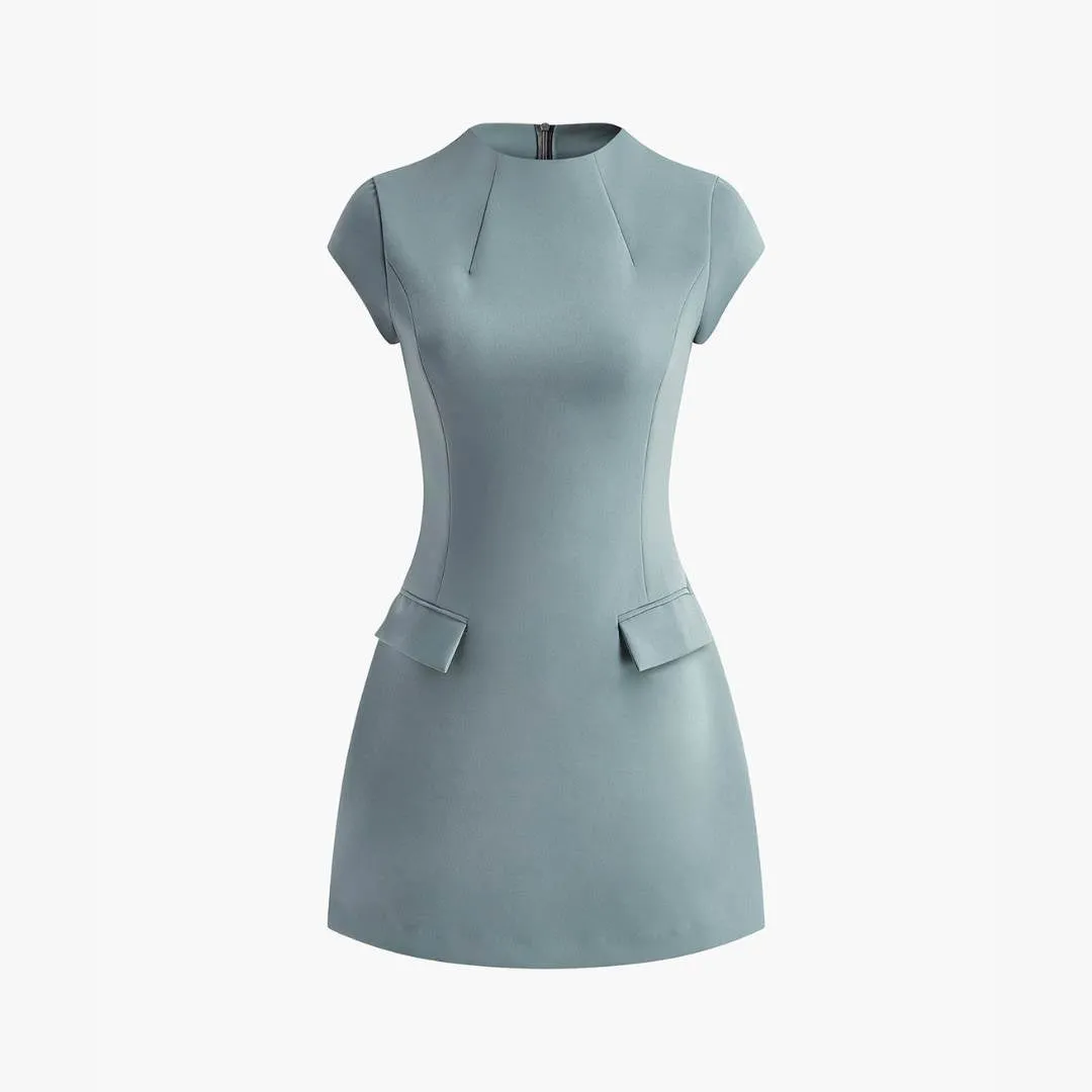Ava™ | Sophisticated A-Line Mini Dress