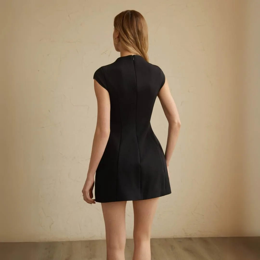 Ava™ | Sophisticated A-Line Mini Dress