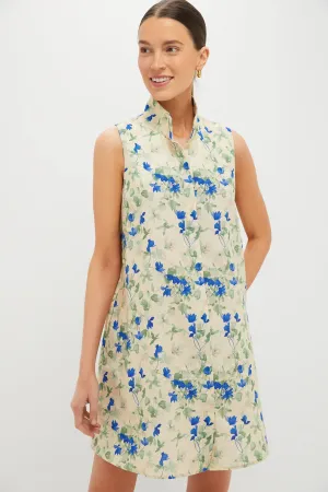 Bellflower Blooms Sleeveless Charlie Dress
