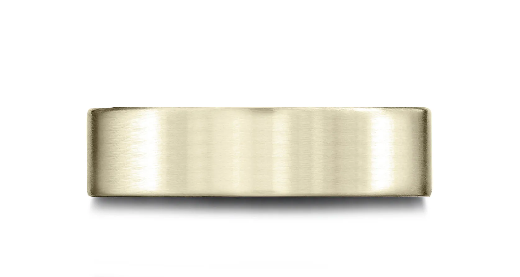 Benchmark 14k Yellow Gold 6.5mm Comfort-Fit Satin-Finished Carved Design Band, (Size 4-14)
