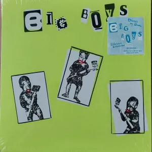 Big Boys – Where's My Towel / Industry Standard Aqua Blue Color Vinyl LP Record