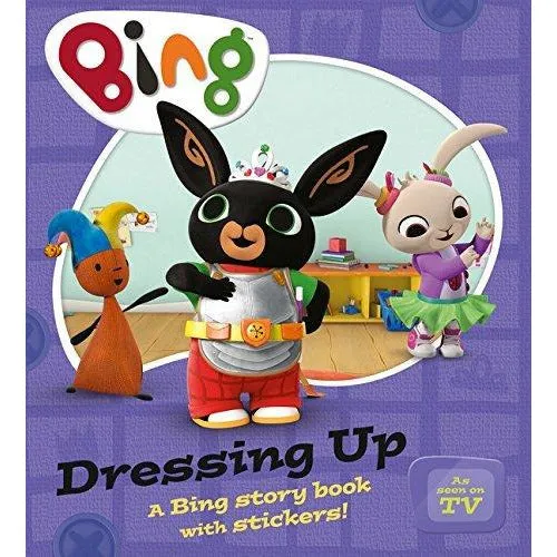 Bing Children Story 5 Books Collection Pack Set (Dressing-Up,Bing-Hide-Seek,Looking-After-Flop,Big Slide,Wheres-Hoppity)