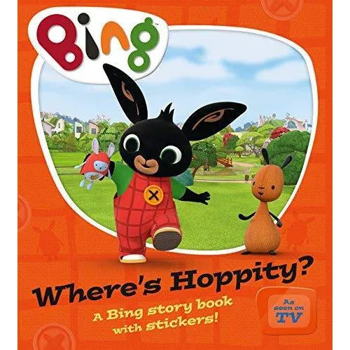 Bing Children Story 5 Books Collection Pack Set (Dressing-Up,Bing-Hide-Seek,Looking-After-Flop,Big Slide,Wheres-Hoppity)
