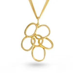 Blossom flower necklace
