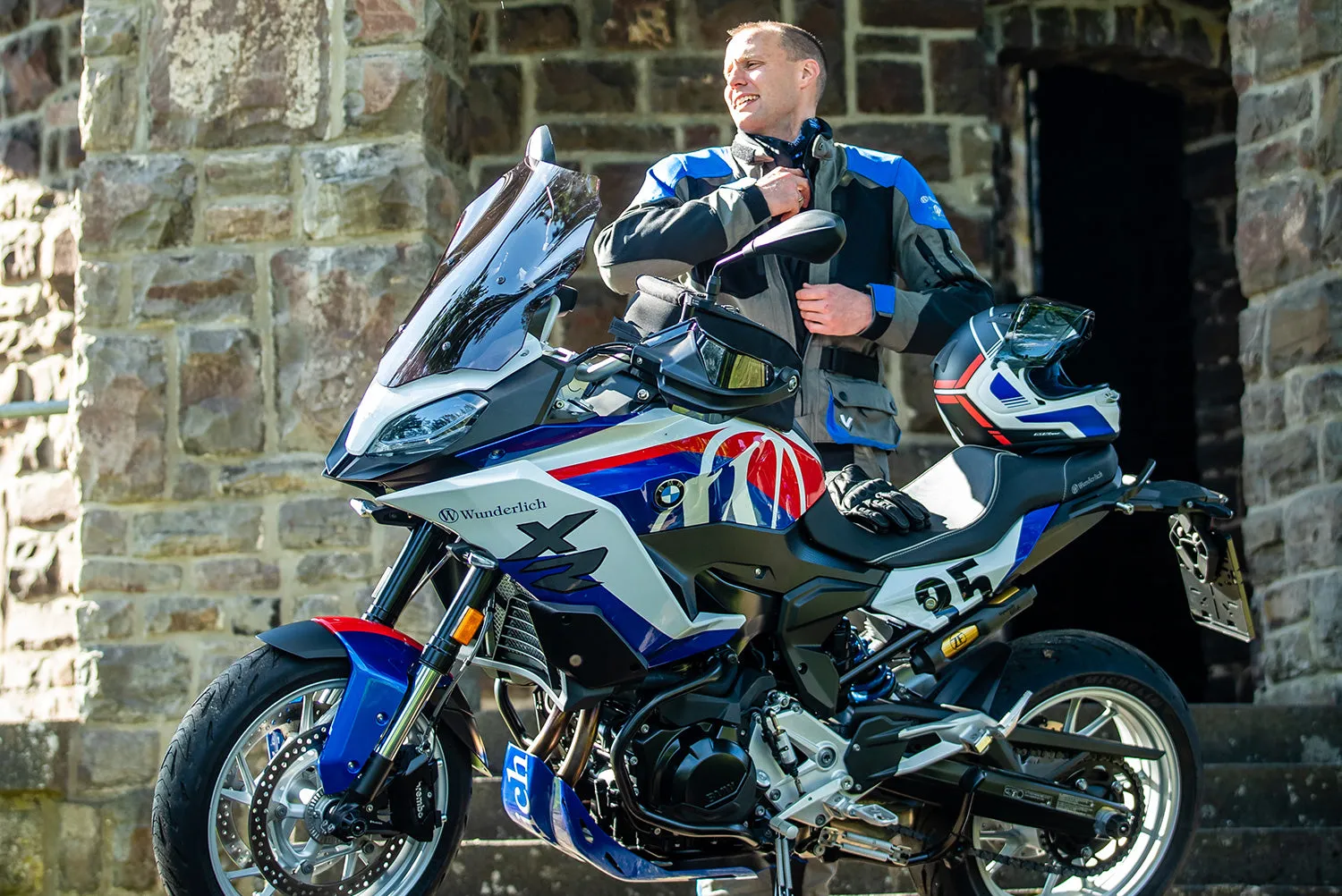 BMW F 900 XR Ergonomics - Wunderlich "Active Comfort" Seat