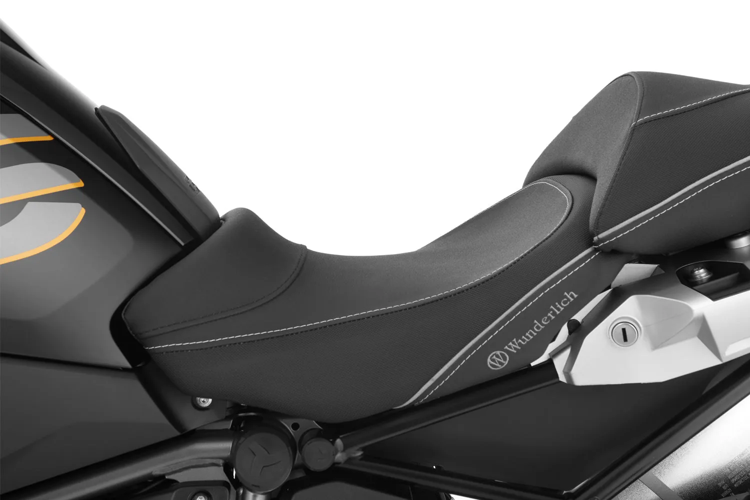 BMW R 1250 GS Ergonomics - Wunderlich "Active Comfort" (Heating) Seat