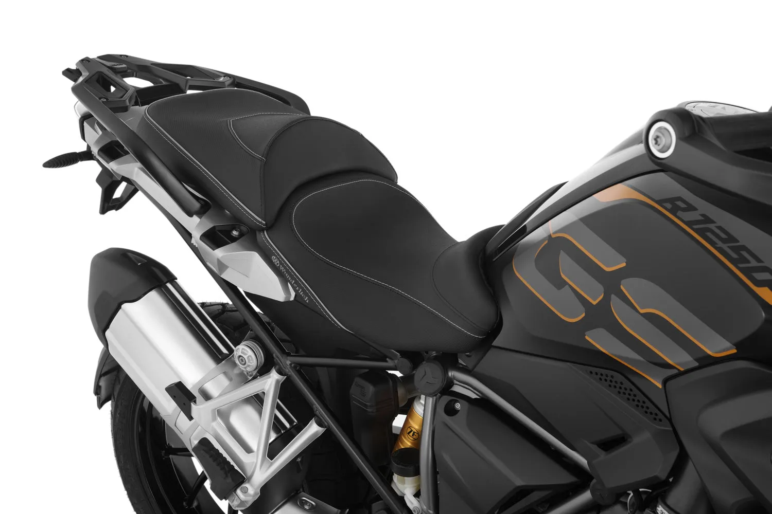 BMW R 1250 GS Ergonomics - Wunderlich "Active Comfort" (Heating) Seat