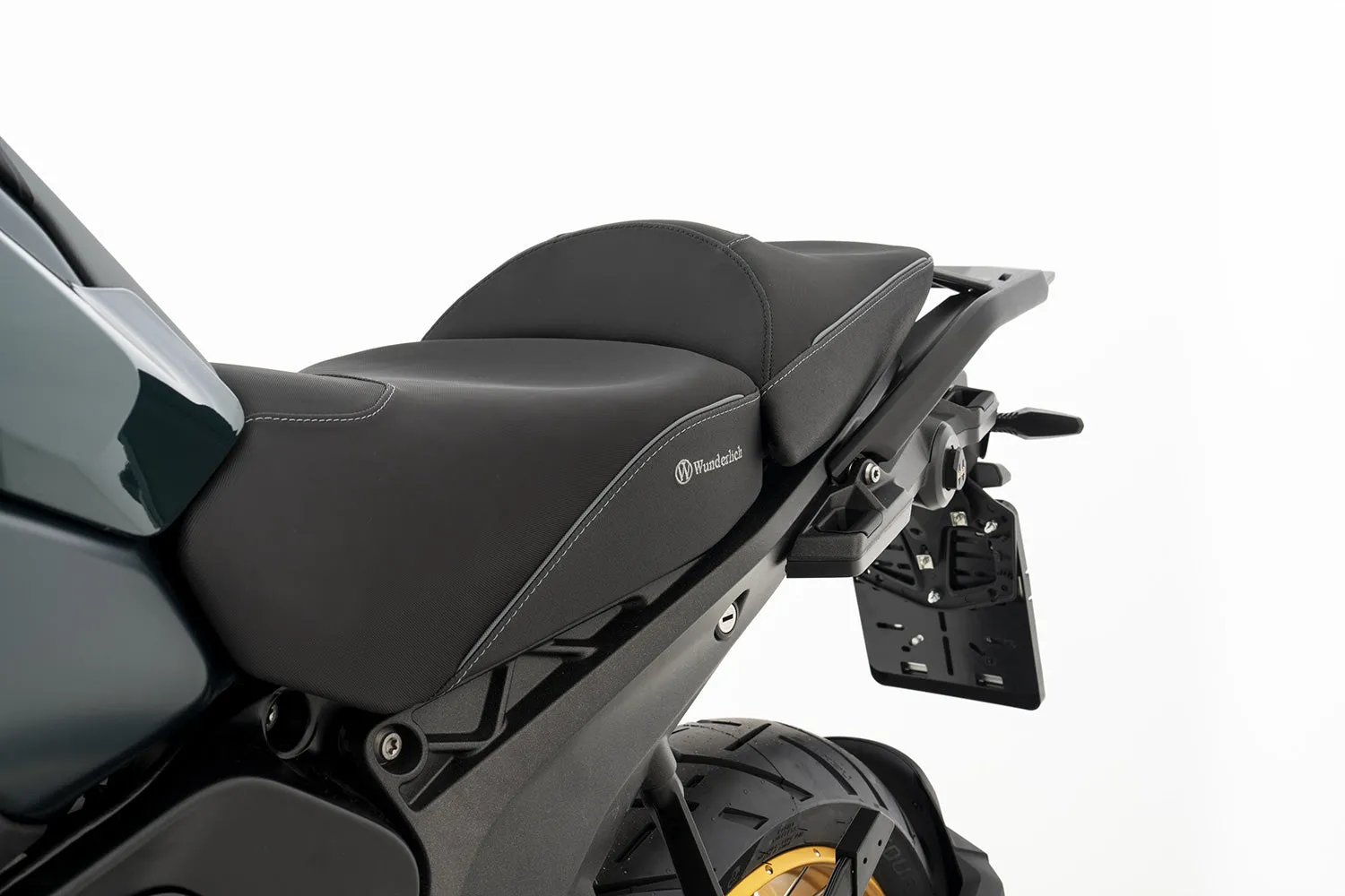 BMW R 1300 GS Ergonomics - Wunderlich "Active Comfort" Seat (Black)
