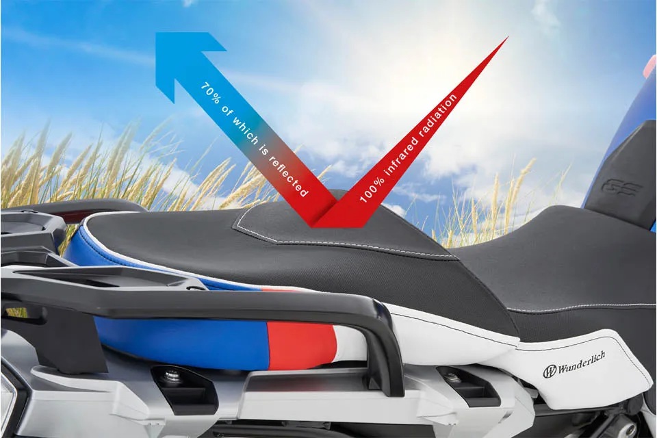 BMW S 1000 XR Ergonomics - Wunderlich "Active Comfort" Seat