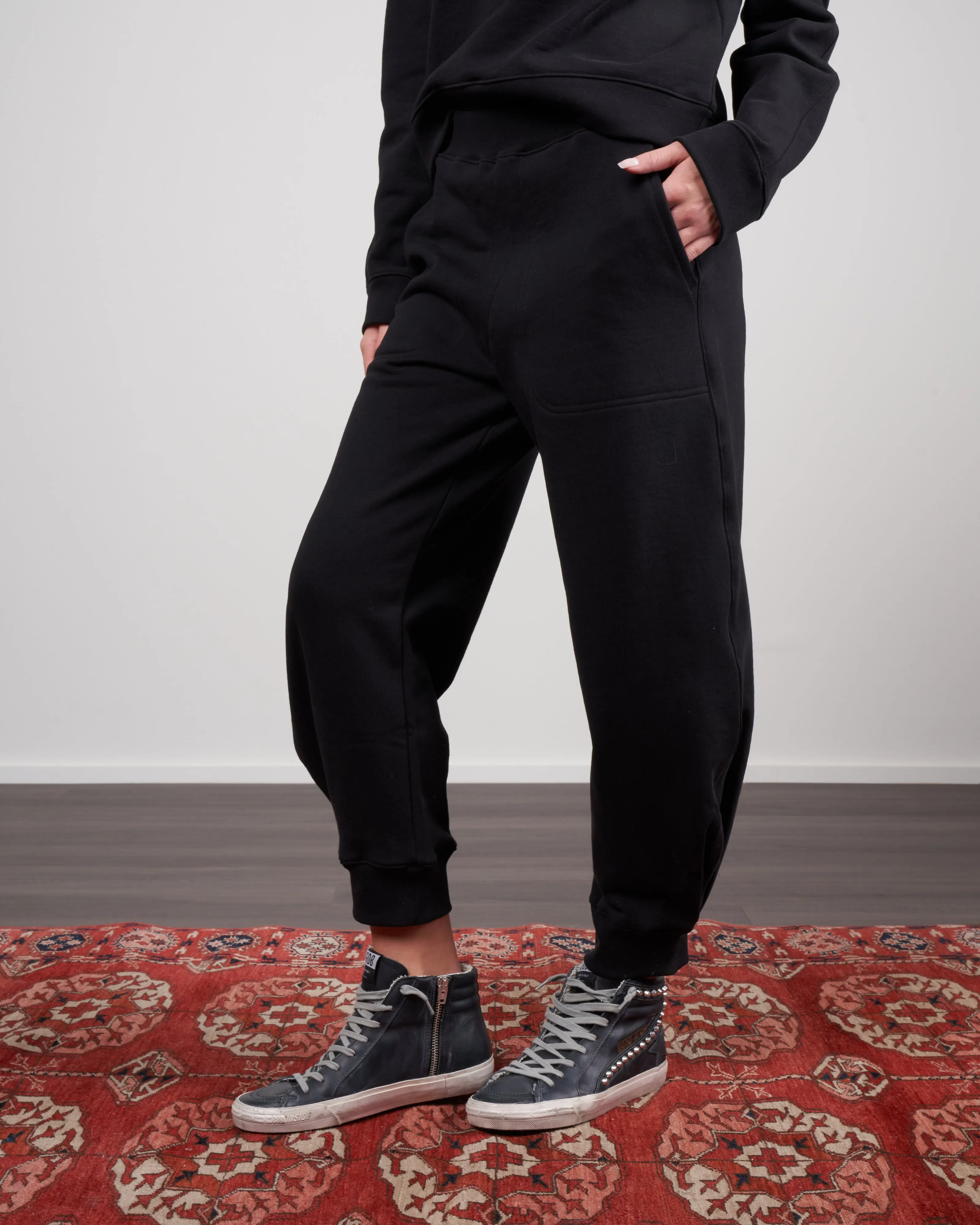 calder sweatpant - black