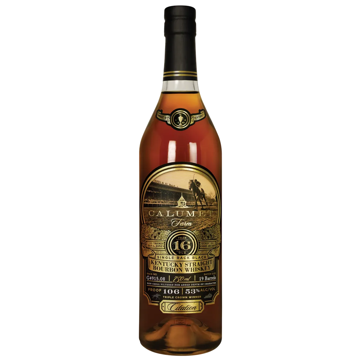 Calumet Farm 16 Year Old Kentucky Straight Bourbon Whiskey