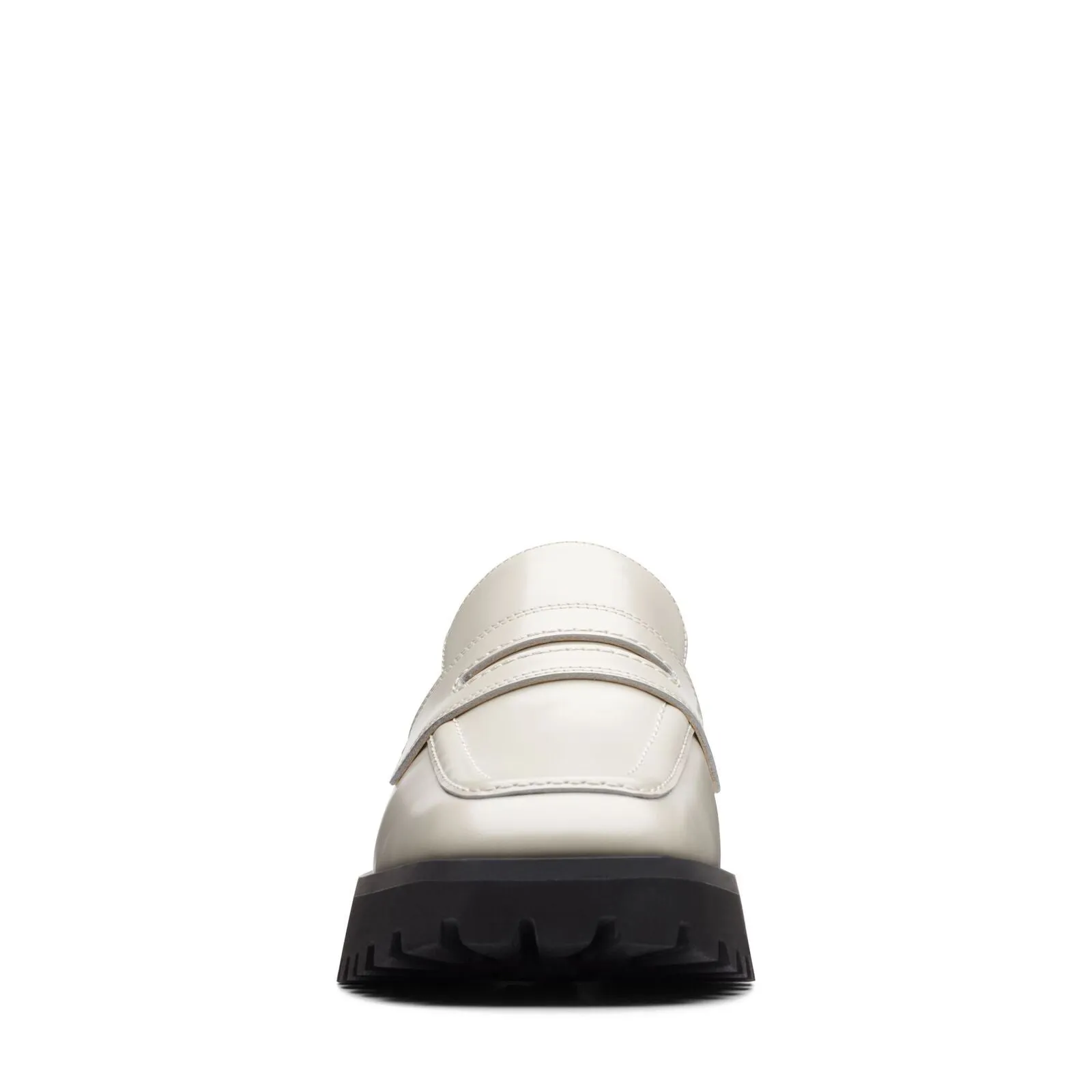Clarks Women's Stayso Edge Ivory Leather 26174707