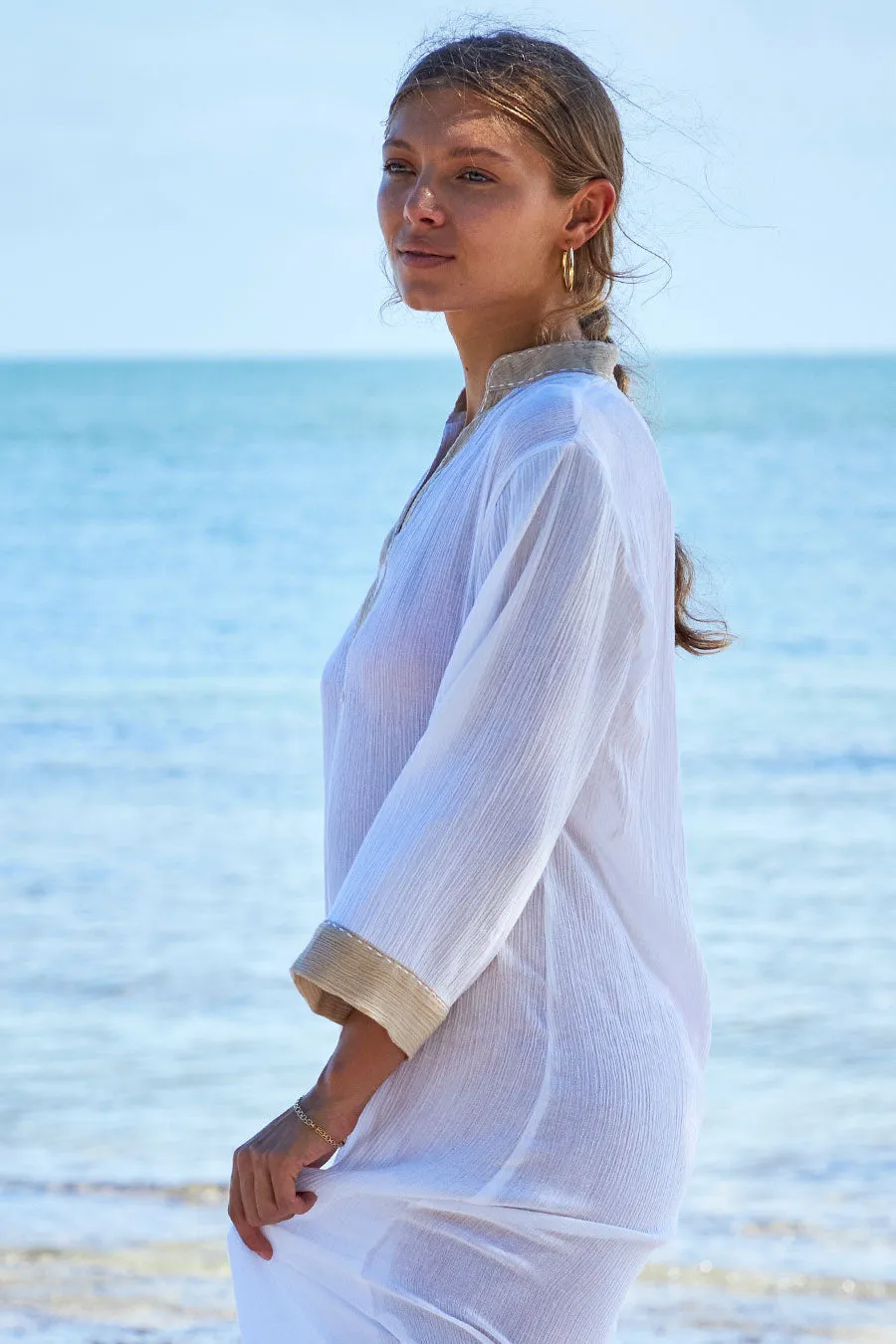 Cleo Tunic White