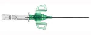 Closed IV Catheter Introcan Safety 3 18 Gauge 1.75 Inch Sliding Safety Needle