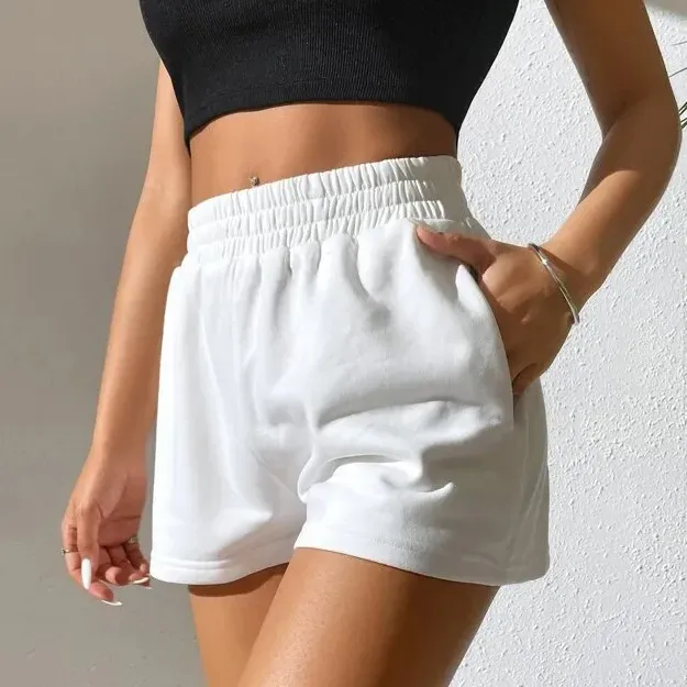 CloudLuxe High Waist Relaxed Fit Lounge Shorts