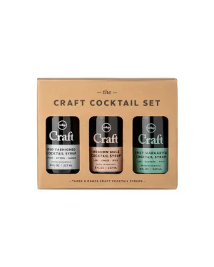 Cocktail Syrup, 3-Pack Set
