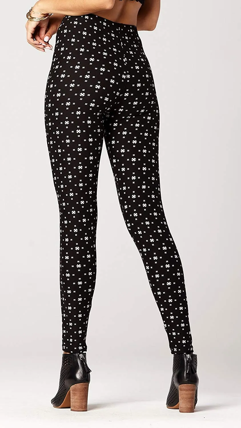 Conceited Premium - Leggings de cintura alta ultra suave para mujer, tamaño regular y grande, muchos colores