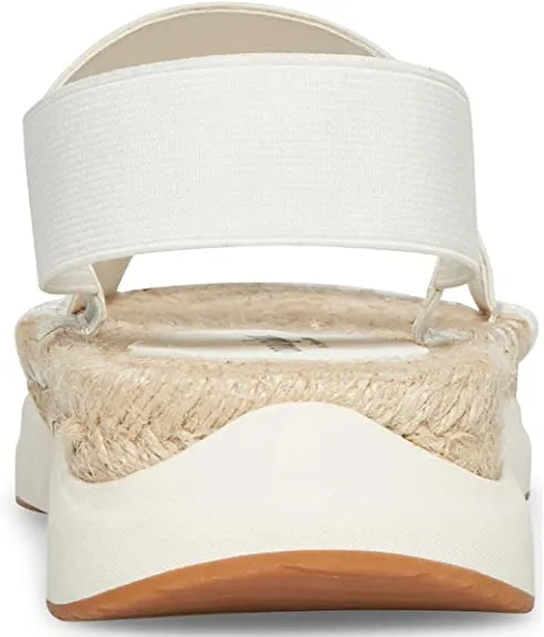 Cool Planet by Steve Madden Womens Sirrius Espadrilles White 9 Medium (B,M)