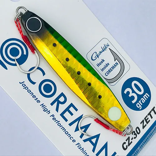 COREMAN Metal Jig CZ-30 with Hook 30g