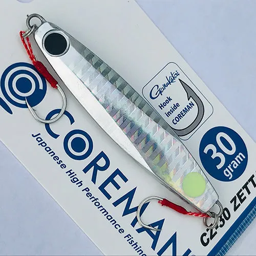 COREMAN Metal Jig CZ-30 with Hook 30g