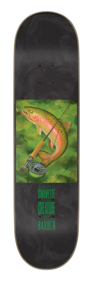 CREATURE GRAVETTE MEMENTO VX 8" SKATEBOARD DECK